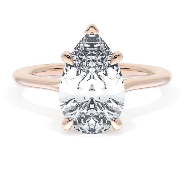 Pear Solitaire Engagement Ring
