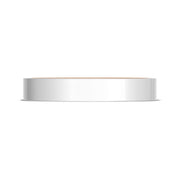 Classic Two-Tone Flat Wedding Band in High Polish