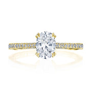 Oval Solitaire Engagement Ring