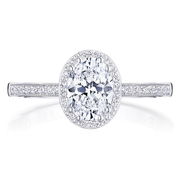 Oval Bloom Engagement Ring