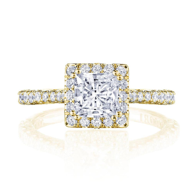 Princess Bloom Engagement Ring