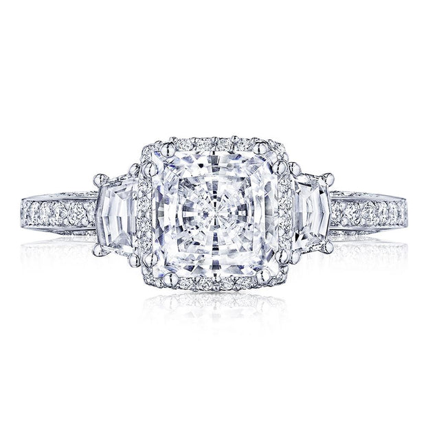 Princess 3-Stone Engagement Ring