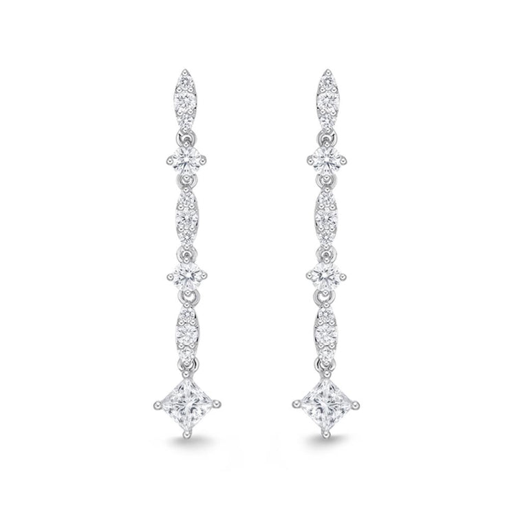 Diamond Line Classics Earrings, 1st Ser., Mdl 03