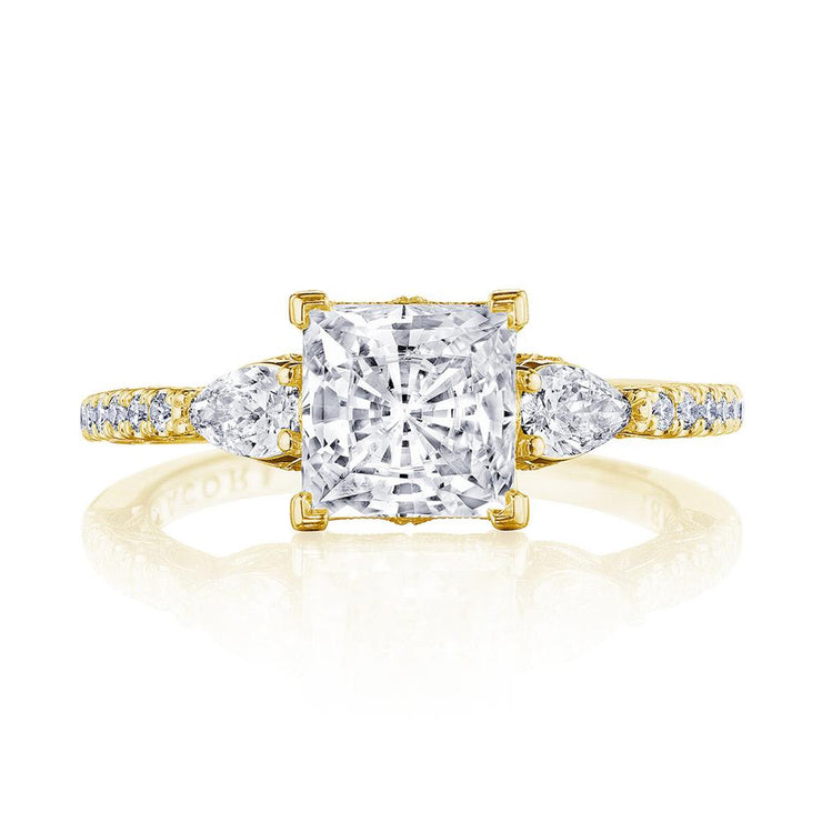 Princess 3-Stone Engagement Ring