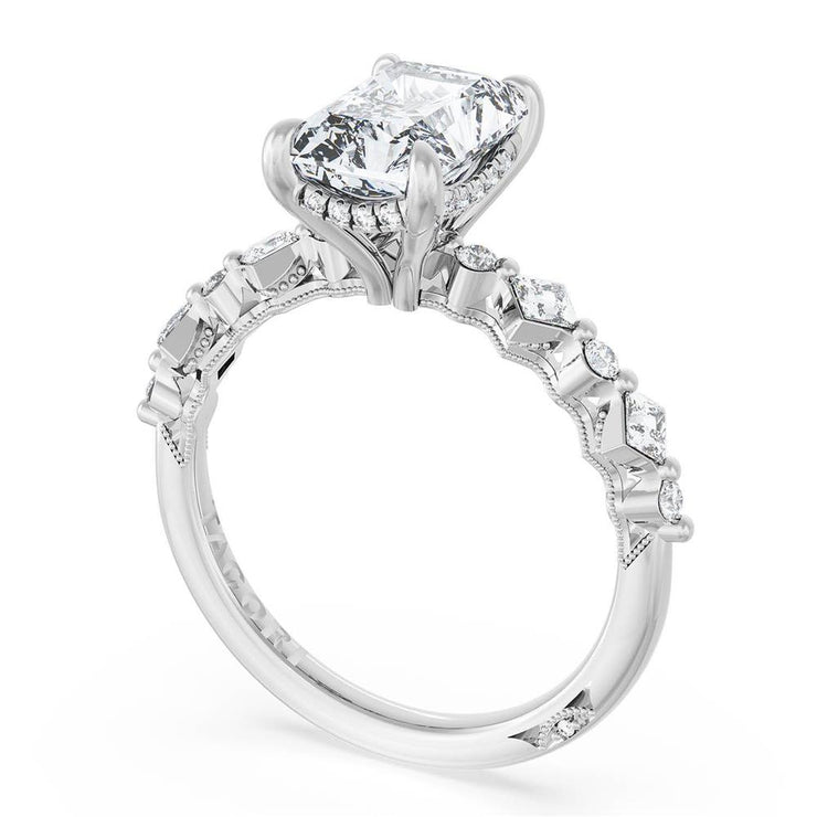 Radiant Solitaire Engagement Ring