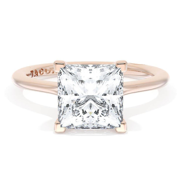 Princess Solitaire Engagement Ring