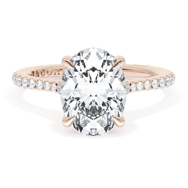 Oval Solitaire Engagement Ring