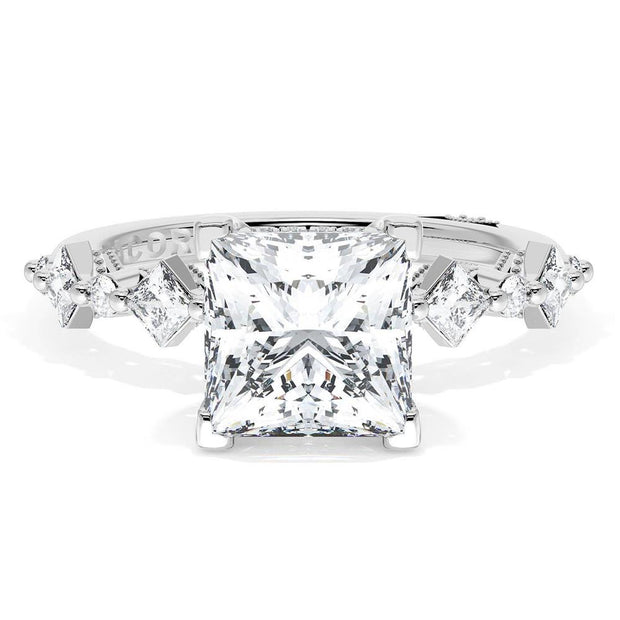 Princess Solitaire Engagement Ring