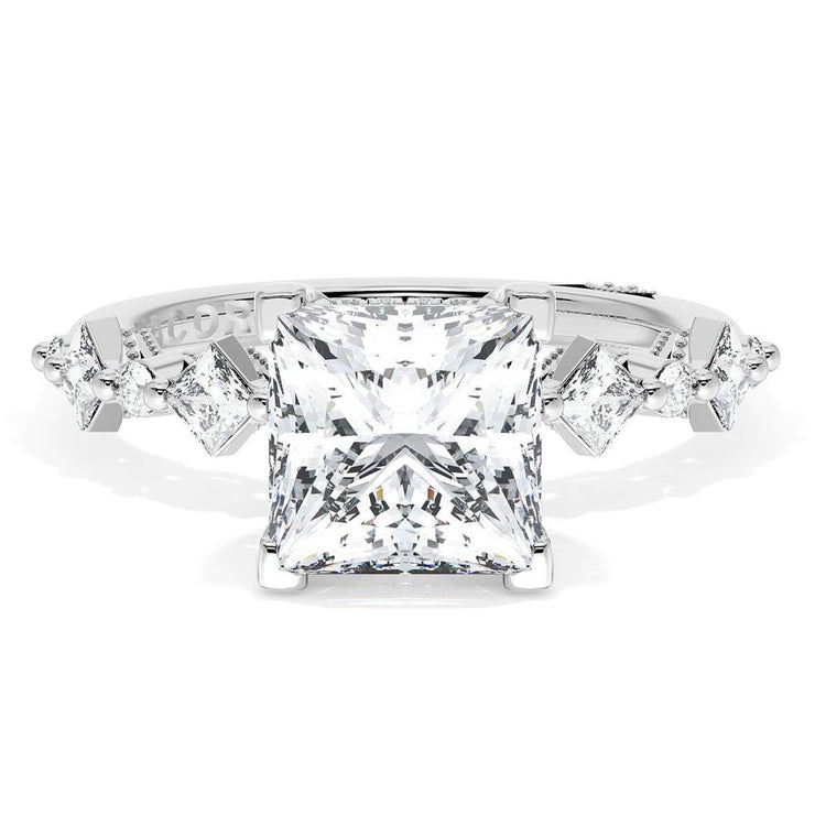 Princess Solitaire Engagement Ring