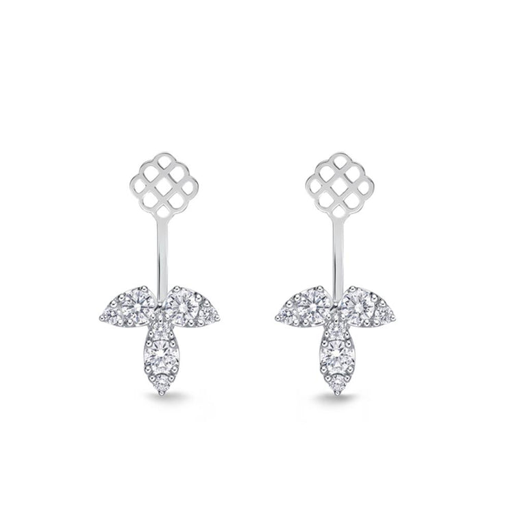 Fancy Brilliant Fashion Jacket / Jacket Earrings, 1st Ser.,