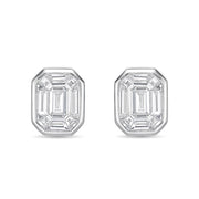 Emerald Illusion Earrings