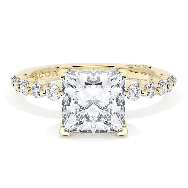 Princess Solitaire Engagement Ring