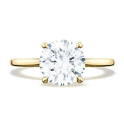 Round Solitaire Engagement Ring