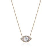 17"" Marquise Bloom Diamond Necklace
