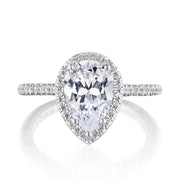 Pear Bloom Engagement Ring