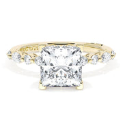 Princess Solitaire Engagement Ring