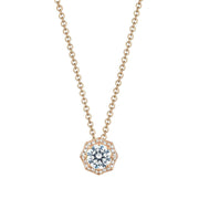 Art Deco Bloom Diamond Necklace