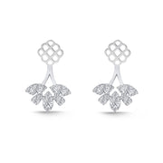 Fancy Brilliant Fashion Jacket / Jacket Earrings, 1st Ser.,
