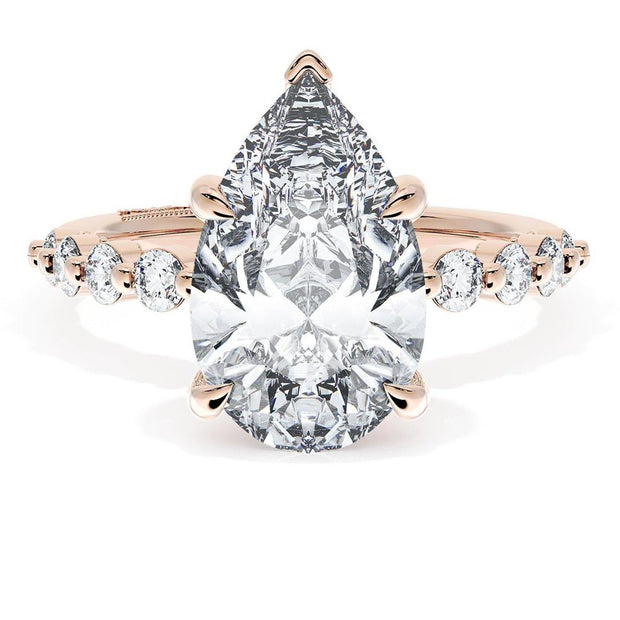 Pear Solitaire Engagement Ring
