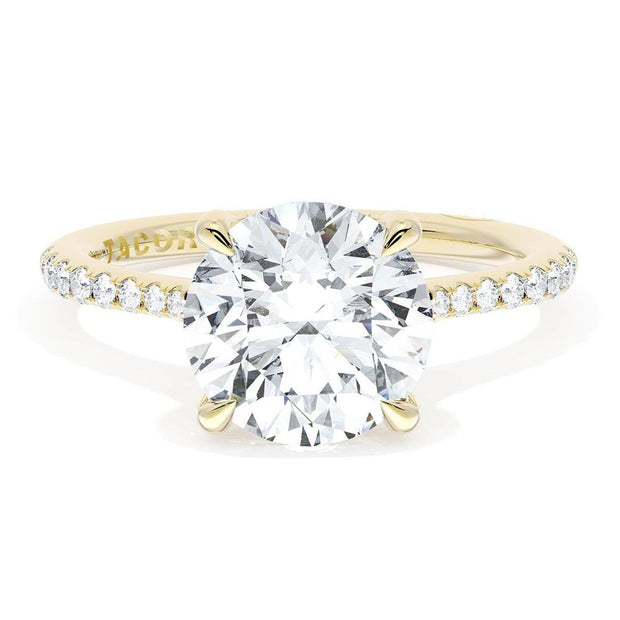 Round Solitaire Engagement Ring