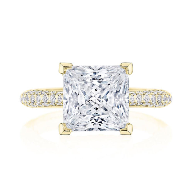 Princess Solitaire Engagement Ring