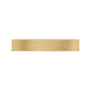 Classic Two-Tone Flat Wedding Band in Brushed Finish
