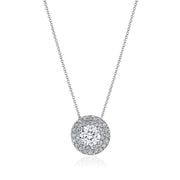 17"" Double Bloom Diamond Necklace