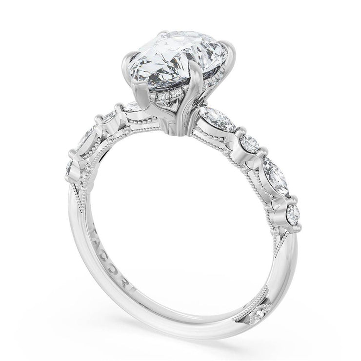 Pear Solitaire Engagement Ring
