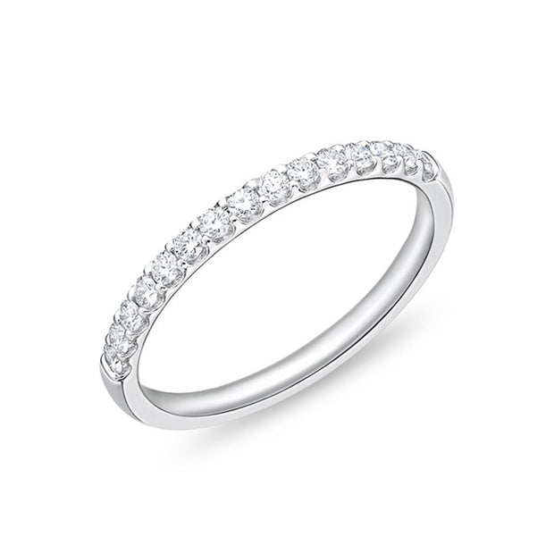 Odessa Half Round Diamond Band .27ctw approx.