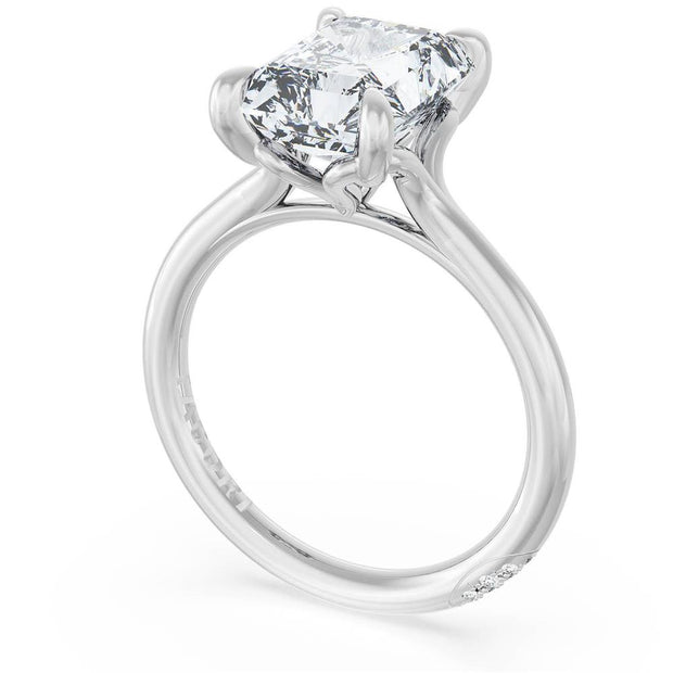 Radiant Solitaire Engagement Ring