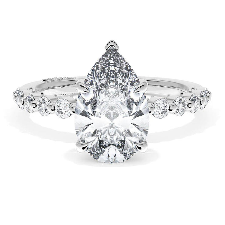 Pear Solitaire Engagement Ring