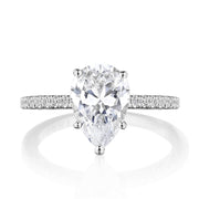 Round Bloom Engagement Ring