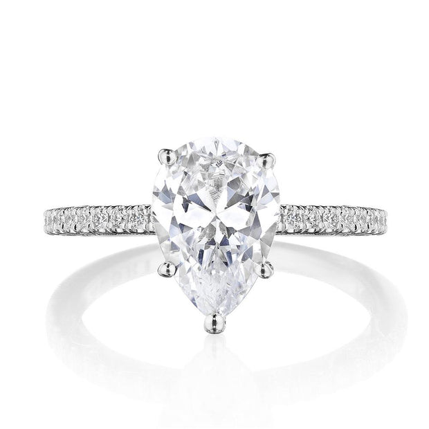 Round Bloom Engagement Ring