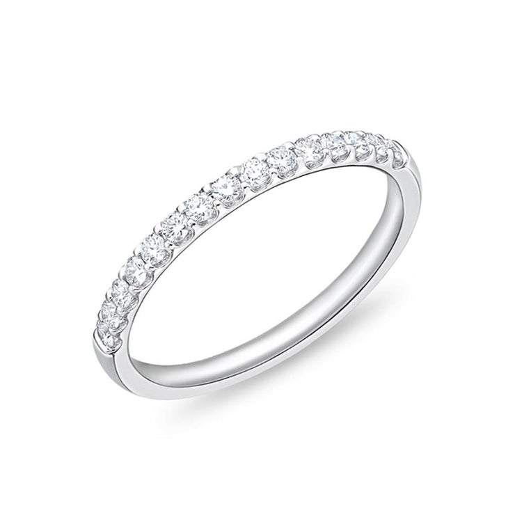 Odessa Half Round Diamond Band .27ctw approx.