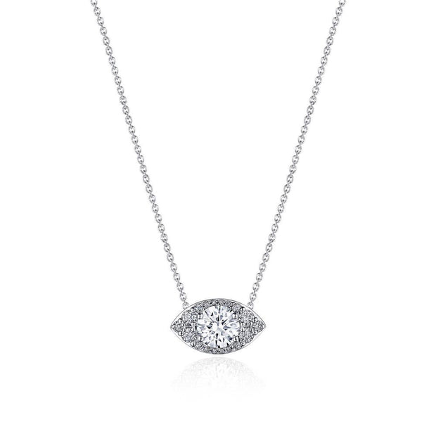 17"" Marquise Bloom Diamond Necklace