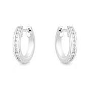 Channel Set Round Hoops