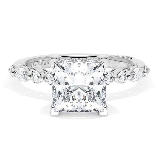 Princess Solitaire Engagement Ring