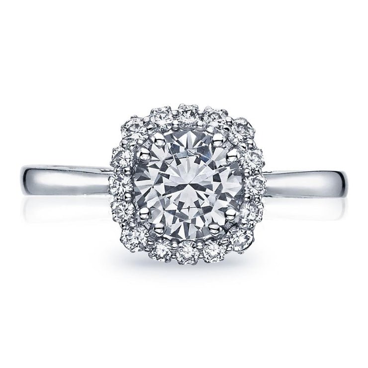 Round Bloom Engagement Ring