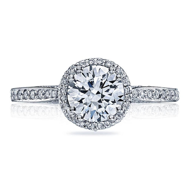 Round Bloom Engagement Ring