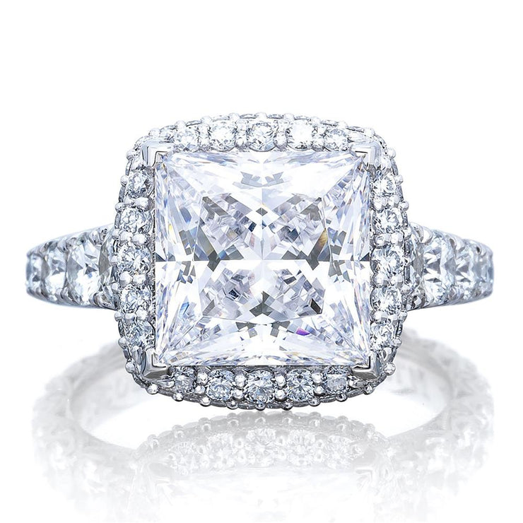 Princess Bloom Engagement Ring