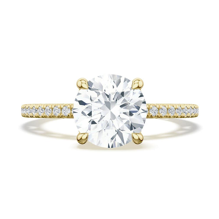 Round Solitaire Engagement Ring
