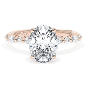 Oval Solitaire Engagement Ring
