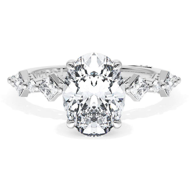 Oval Solitaire Engagement Ring