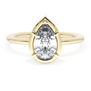 Pear Solitaire Engagement Ring