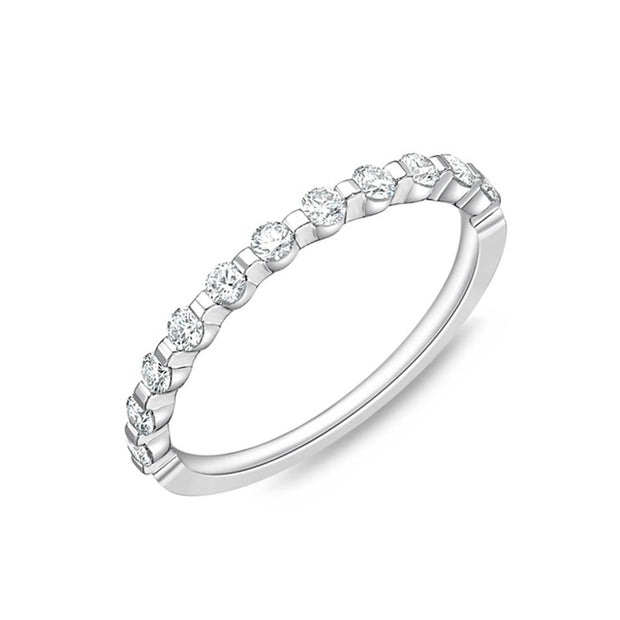 Precious Prong 11-Stone Diamond Band .32ctw approx.