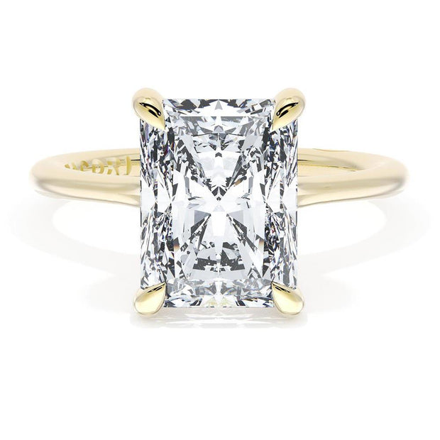 Radiant Solitaire Engagement Ring