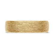 Classic Rounded in Brushed Finish Wedding Band