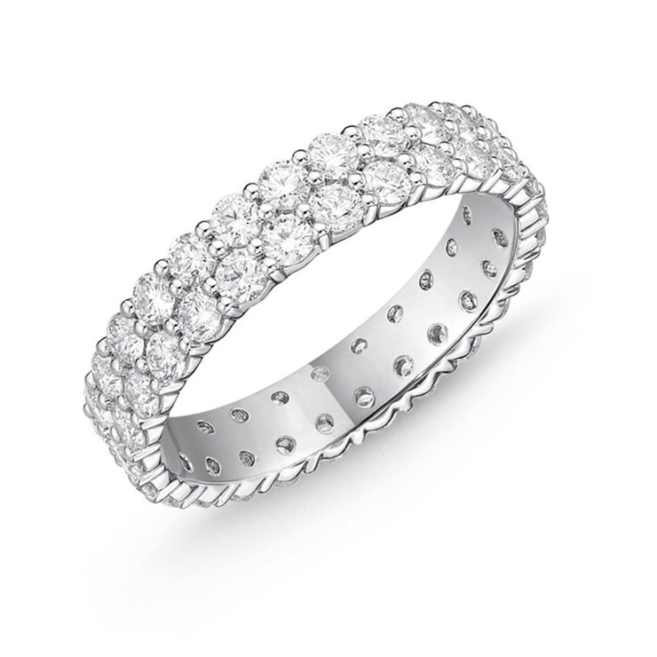 Paramount Eternity Band 2.02-2.18ctw approx.