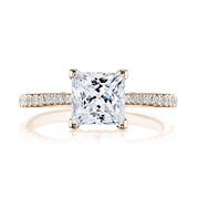 Princess Solitaire Engagement Ring