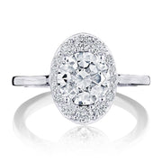 Round Bloom Engagement Ring